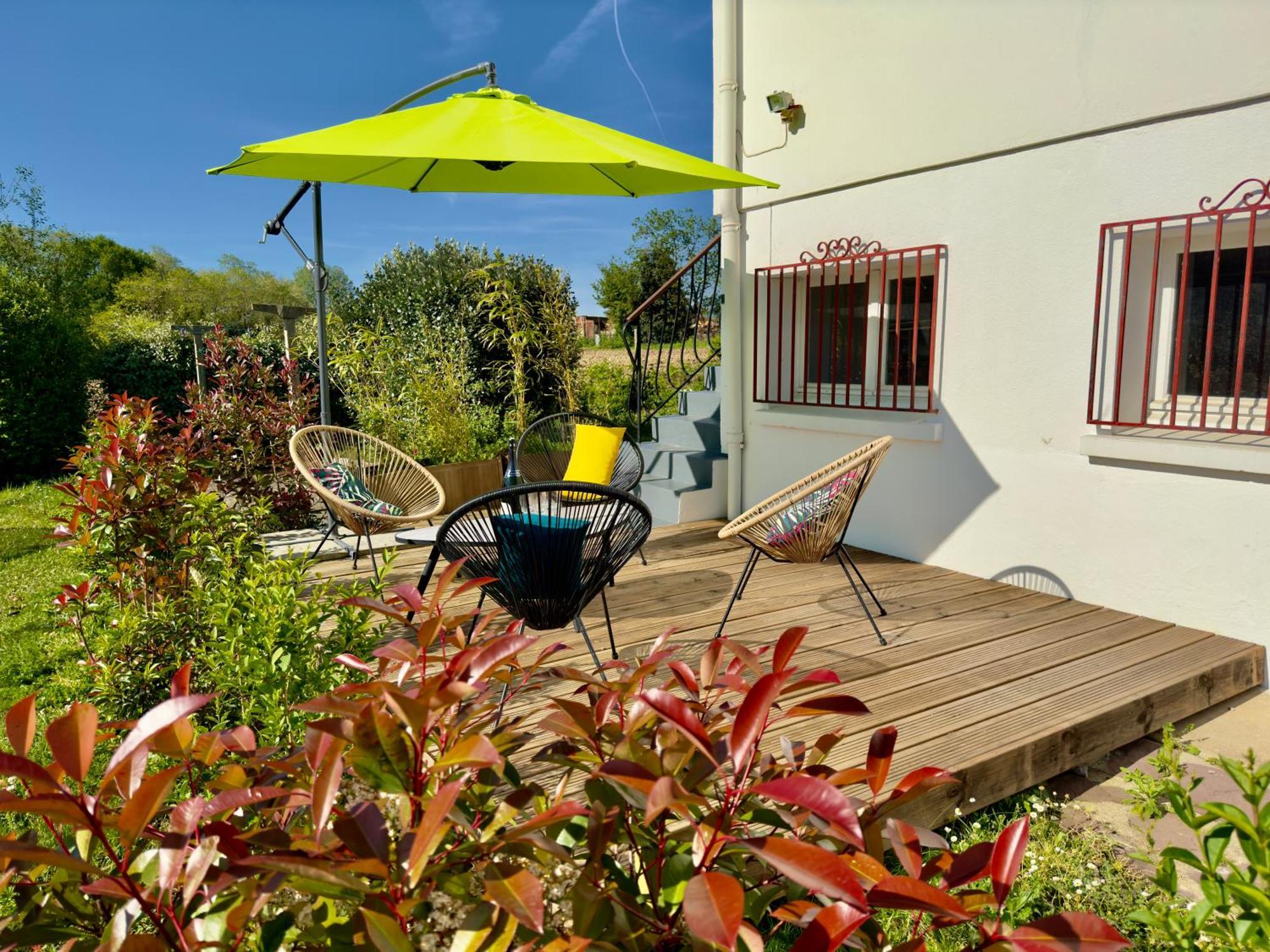 Maison Des Chenes 64 - Independant Apartment With Terrasse 부코 외부 사진